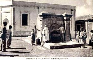 Nedroma - Place de la Fontaine publique
